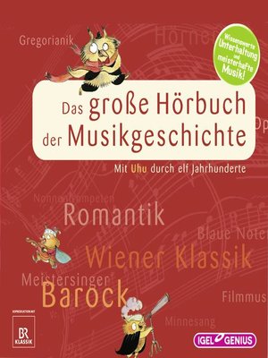 cover image of Uhus Reise durch die Musikgeschichte